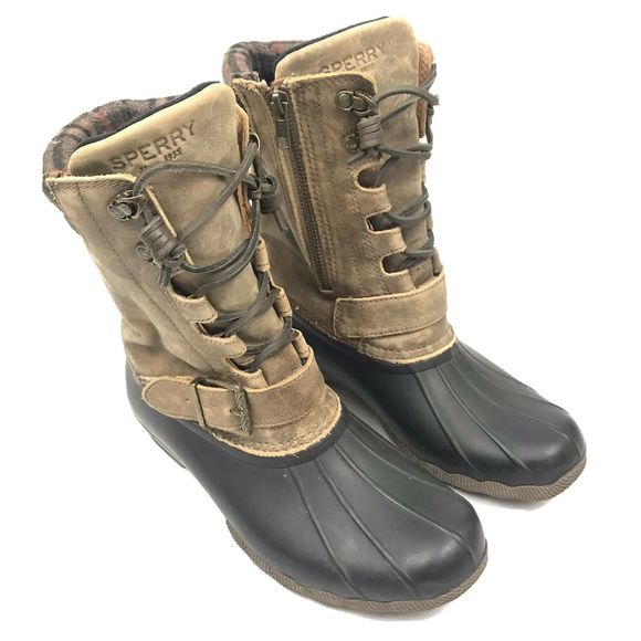 saltwater misty duck boot